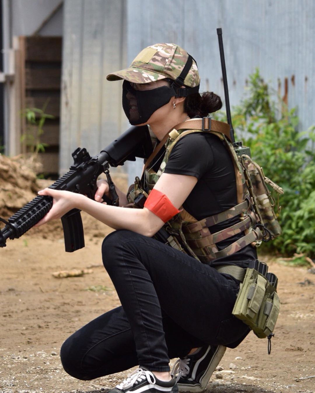 サバゲー女子服装スタイル