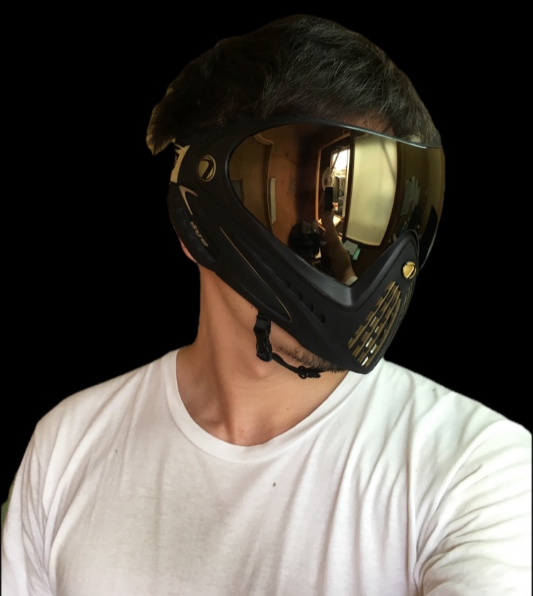 Dyeマスク装着 正面