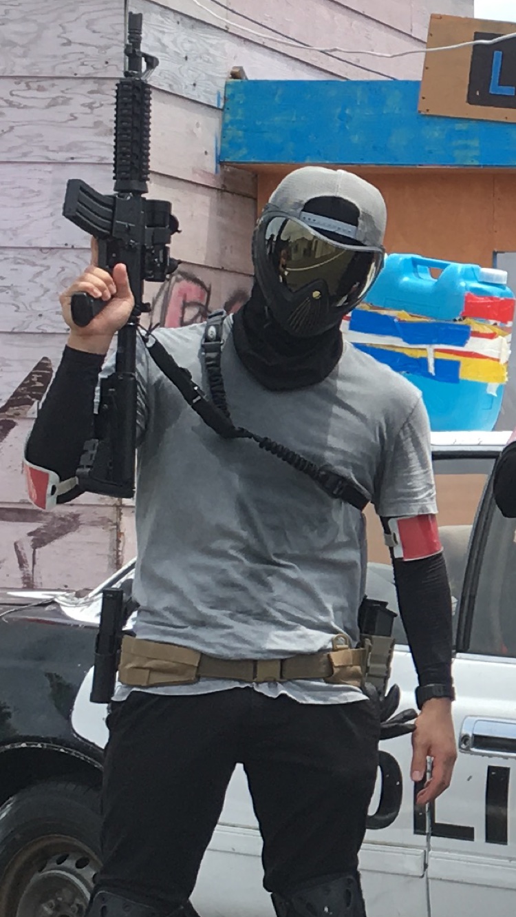 Dyeマスク フル装備コーデ