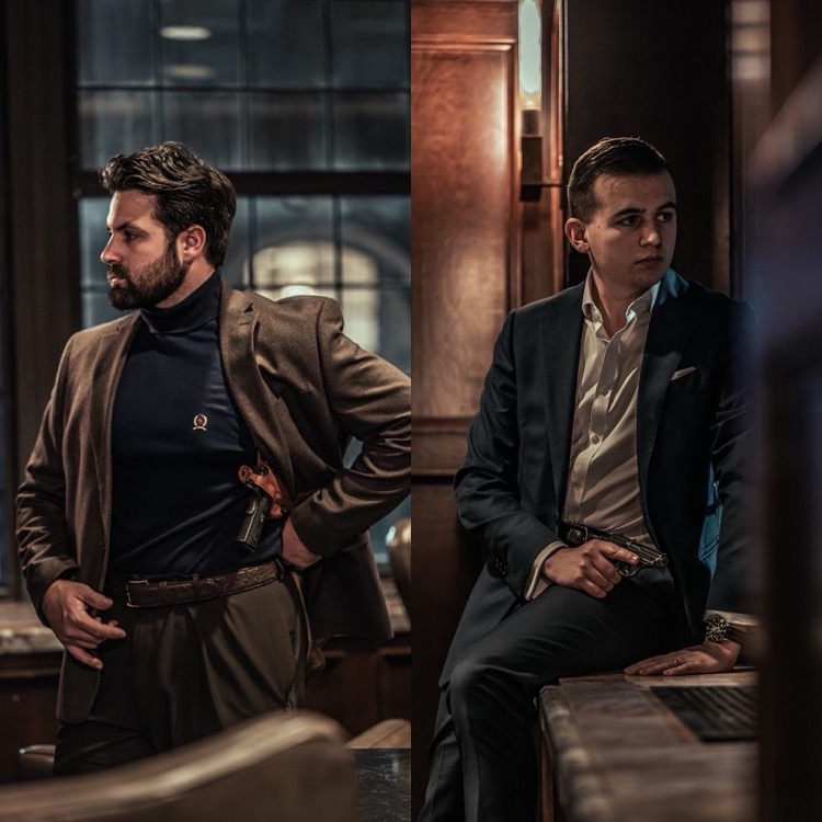 ショルダーホルスターの付け方・使い方