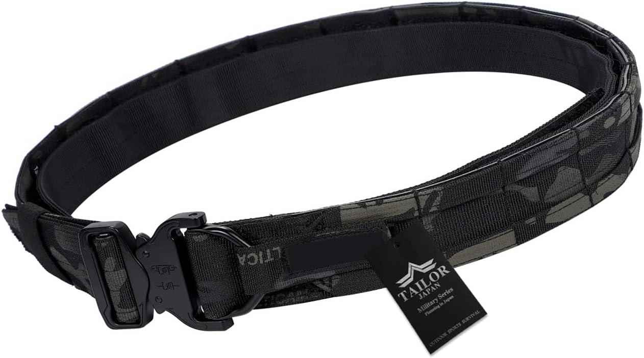 TAILOR JAPAN デューティーベルト ブラックマルチカム