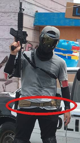 タクティカルベルト 管理人装備