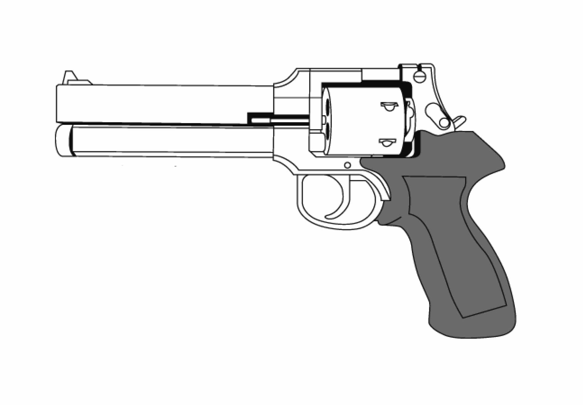 マルシン マテバ 6インチ ブラックHW 木製グリップ