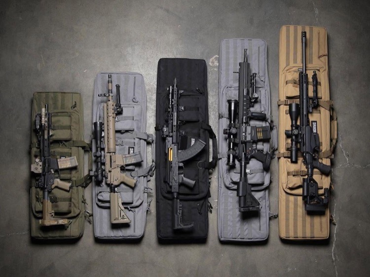 銃種別ガンケースのサイズ比較