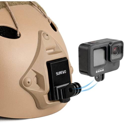 SUREWO タクティカルヘルメットNVGマウント装着例