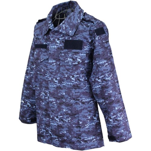 海上自衛隊 迷彩服 リップストップ 上下セット