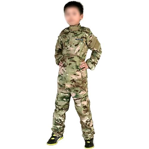 SHENKEL キッズ 迷彩服 上下セット マルチカム