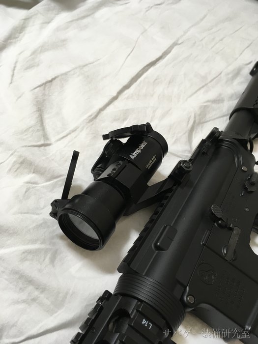CQB-Rのドットサイト装着状態