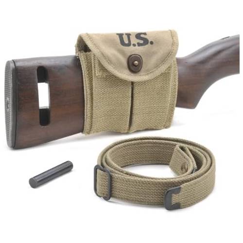 JT&L 1942刻印 M1カービン スリング オイラー 銃床ポーチ