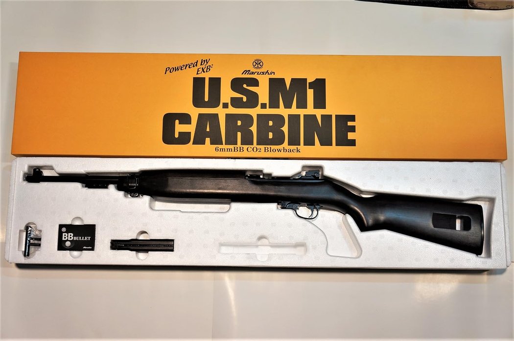 マルシン U.S. M1カービン EXB2 CO2ブローバック 高級ブナ