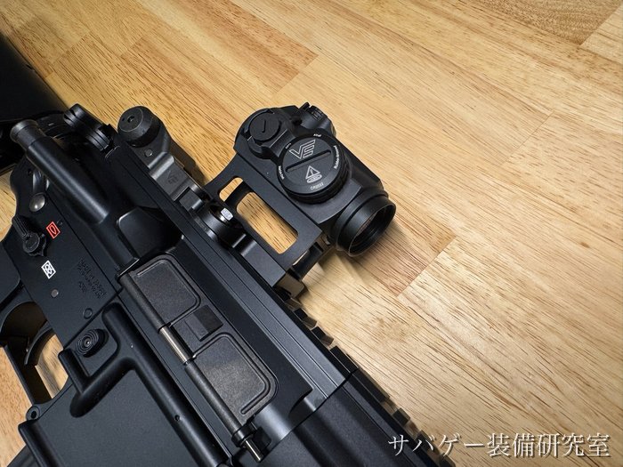 HK416 デルタカスタムのポートカバーとマーベリック 第3世代