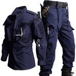 YKS JOOB ACU 戦闘服 上下セット ブルー