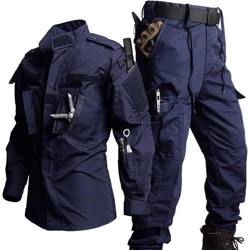 YKS JOOB ACU 戦闘服 上下セット ブルー
