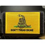 ベルクロワッペン ガズデンフラッグ Don't Tread on Me（黄）