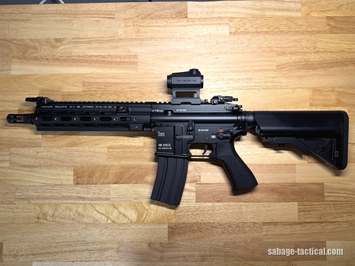 管理人の東京マルイ HK416 デルタカスタム(次世代電動ガン)