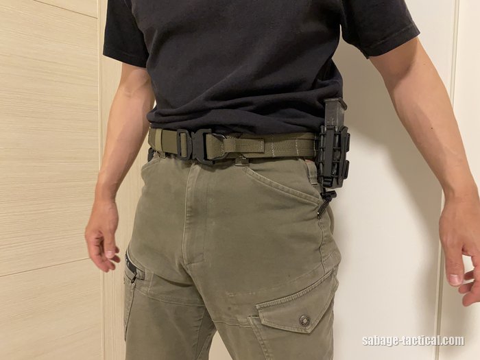 管理人のTAILOR JAPAN デューティーベルト|タクティカルベルト